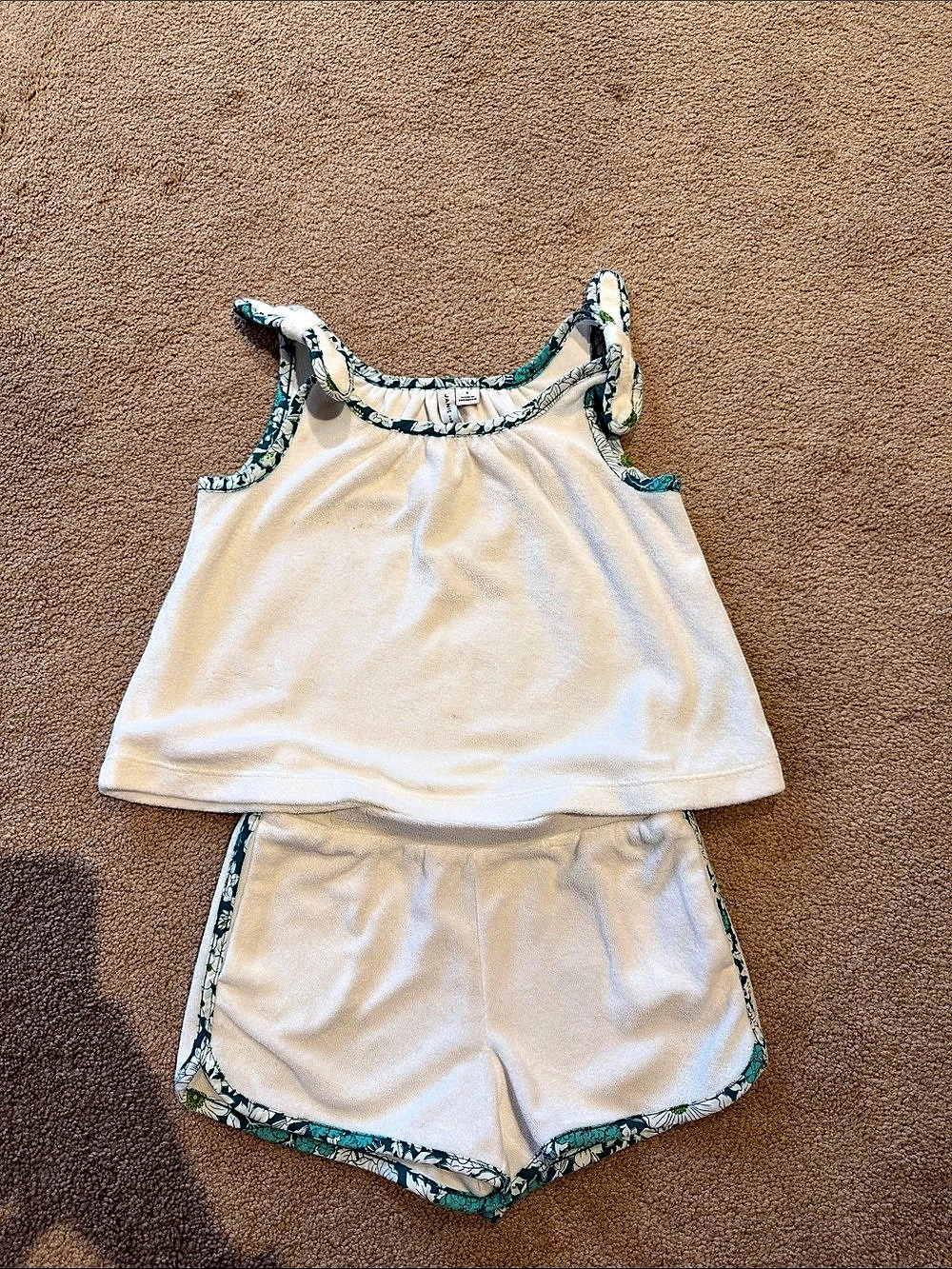 Jane & Jack Girls terry cloth Set Size 5